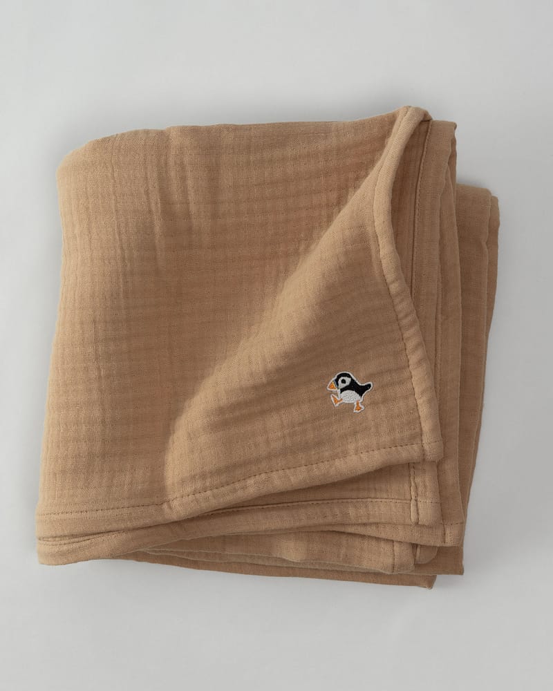 Lunni - Swaddle/Svøpeteppe - 100% Økologisk Musselin - 100x100cm