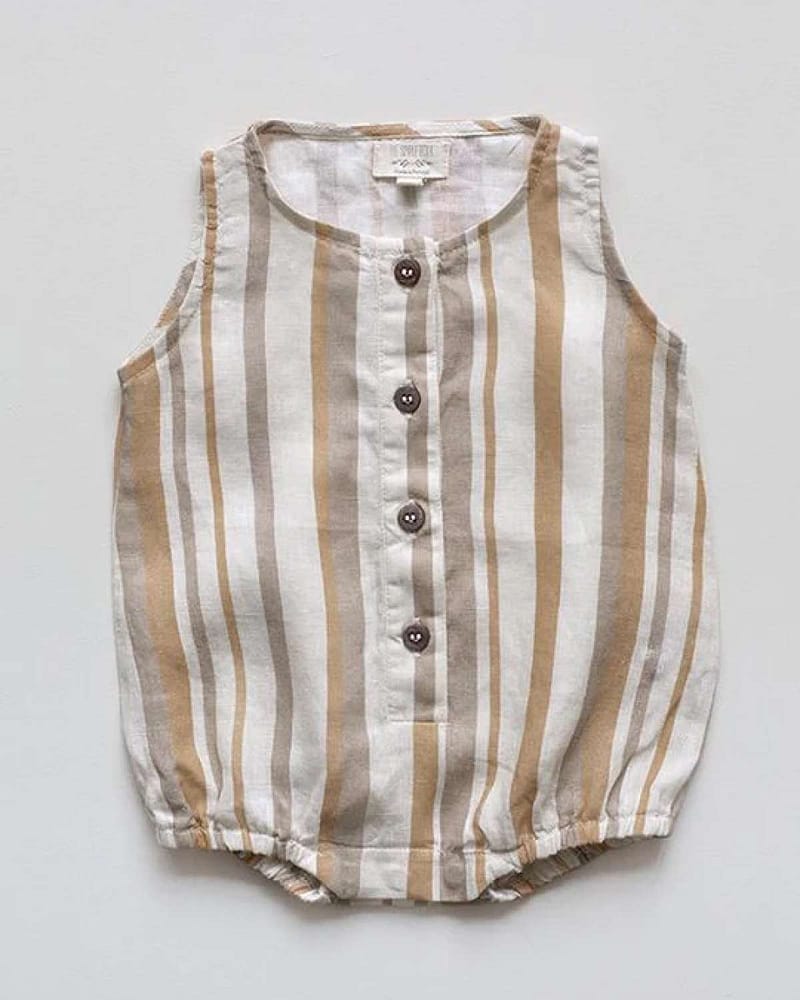 Romper Singlet - The Freedom Romper - 100% Øk. Lin