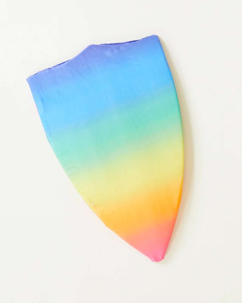 Lekeskjold av skum og silke - 40x24cm |  Rainbow Shield