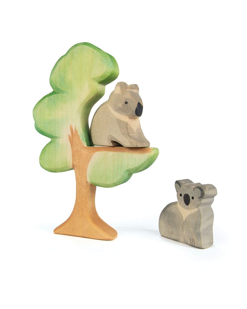 Koala Sittende- Håndlaget Trefigur | Dyrefigur, liten 5