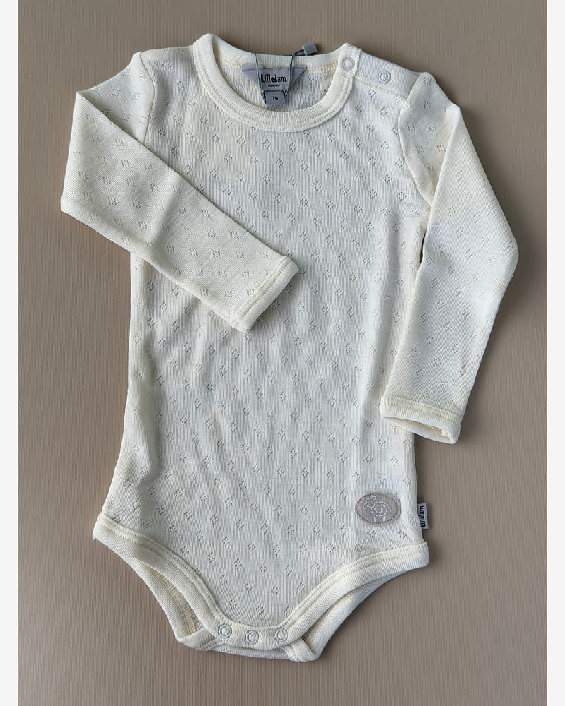 Ullbody Pointelle - Tynn ullkvalitet - 100% Merino