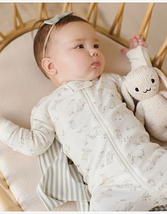 Pysj med to-veis Glidelås - 100% Øk. Bomull | Zip Longsleeve Sleeper