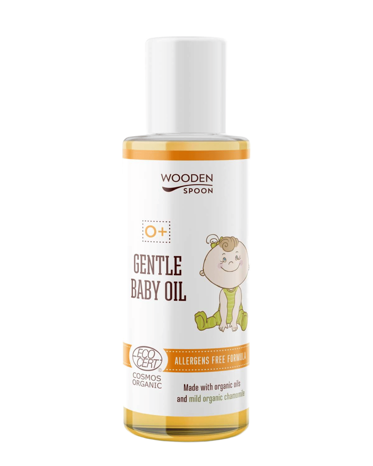 Babyolje – Økologisk, 100% Naturlig | Gentle Baby Oil 100ml