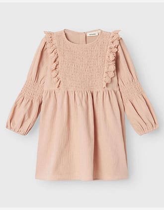 Kjole Barn m/ Blonder - Øko Bomull | Rosita LS Dress