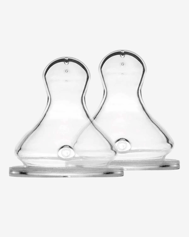 Élhée Flaskesmokk 2pk - Antikolikk - Silikon - Medium Flow