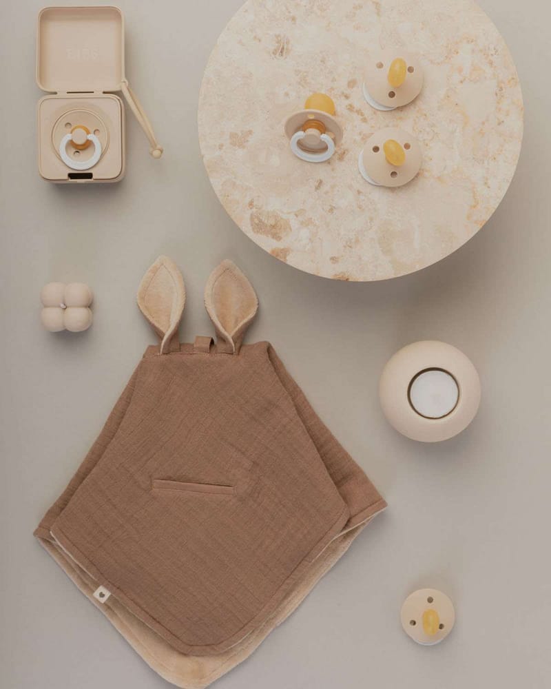 BIBS Smokk Colour Round - Rund, Naturgummi