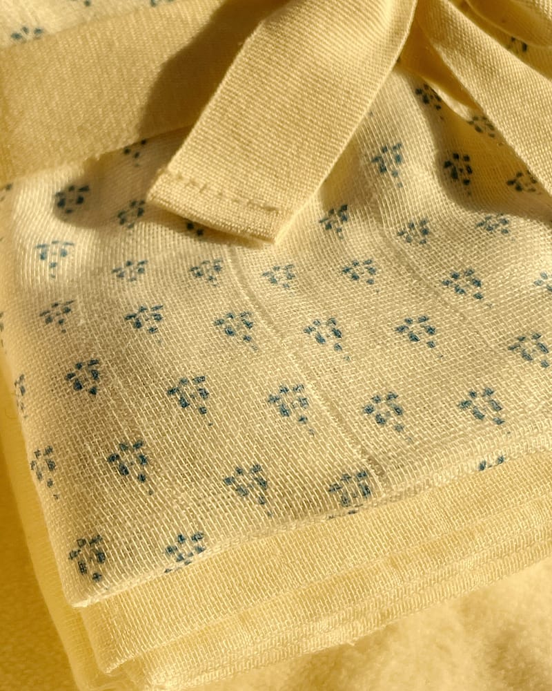 Gulpekluter 3pk - 100% Øko Musselin - 65x65cm | Bellini