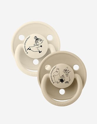 BIBS x Moomin Smokk De Lux 2pk – Rund, SIlikon | Little My