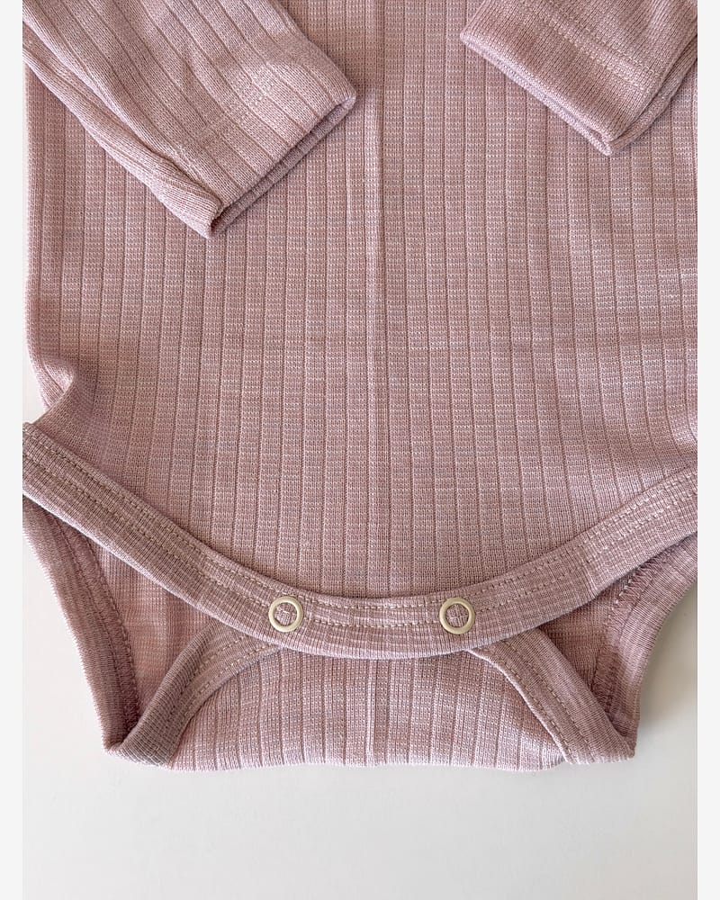 Body Rib – 45% Bomull, 35% Merino, 20% Silke – Ubehandlet Ull