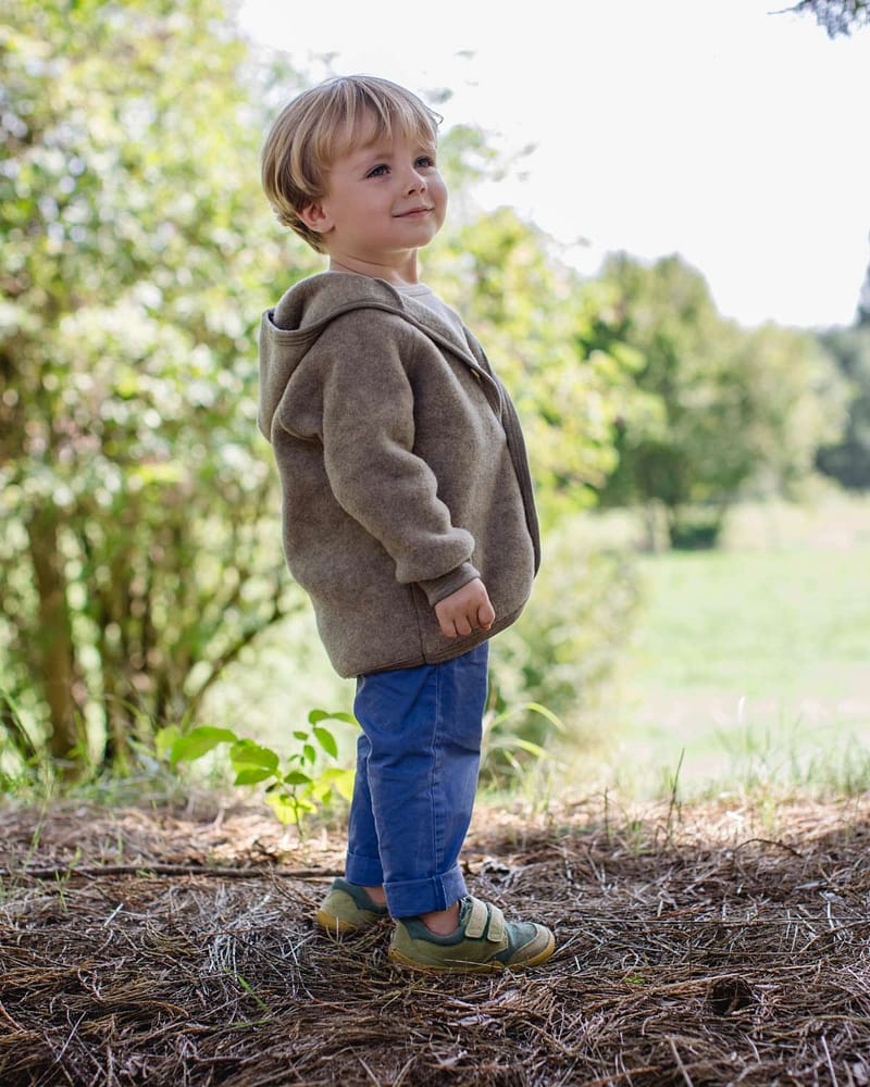 Ulljakke i tykk Ullfleece - 100% Merino