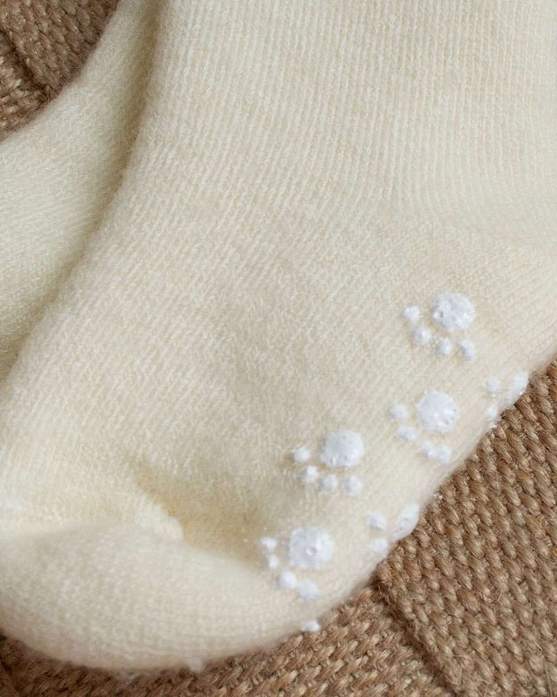 Krabbesokker i ull - Ullsokker m/ antiskli