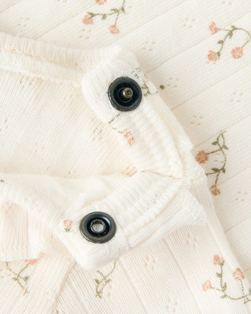 Body M/ Krage - Pointelle, Øko TENCEL | NBFRACHELLO RIA LS SLIM BODY LIL