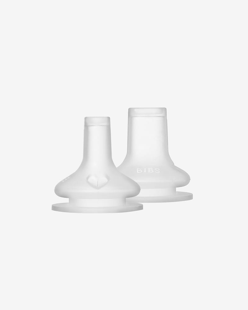 BIBS Flaskesmokk i Silikon til Tåteflaske 2pk - Baby Bottle Spout | Fra rundt 6 mnd