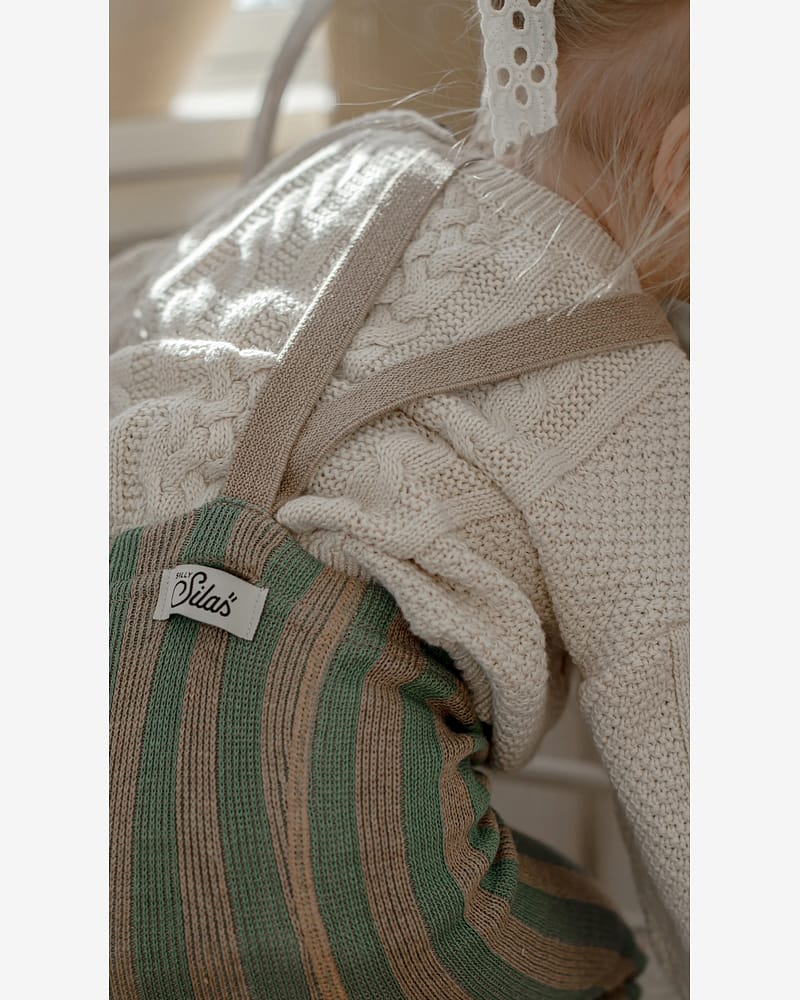 Strømpebukse Rib u/ føtter, m/ seler - Footless Tights
