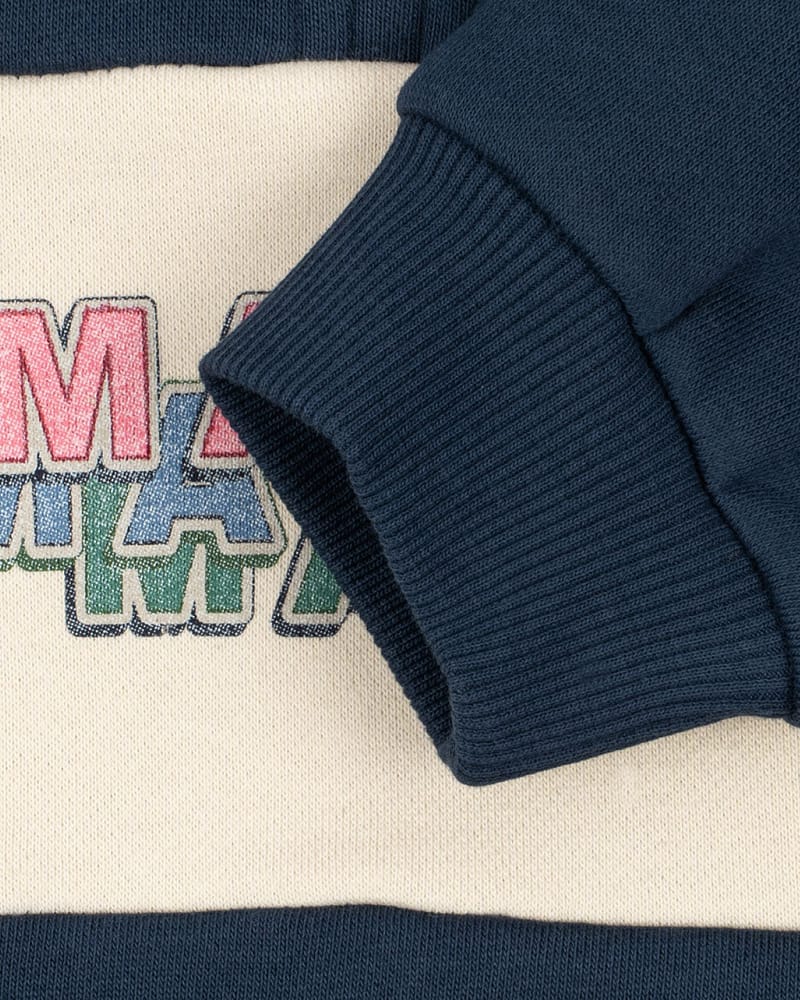 Genser med Halv Glidelås - Øko Bomull | Lou Half Zip Sweat OCS