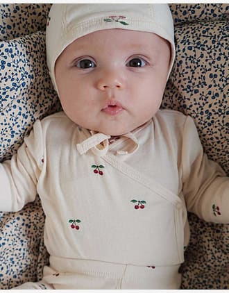 Omslagsbody Langarmet - 100% Økologisk Bomull | Newborn Body GOTS