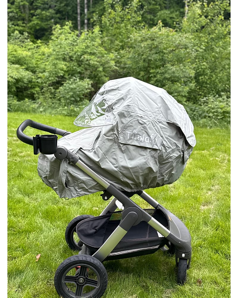 Regntrekk /m Skjerm og Refleks - Magic Print