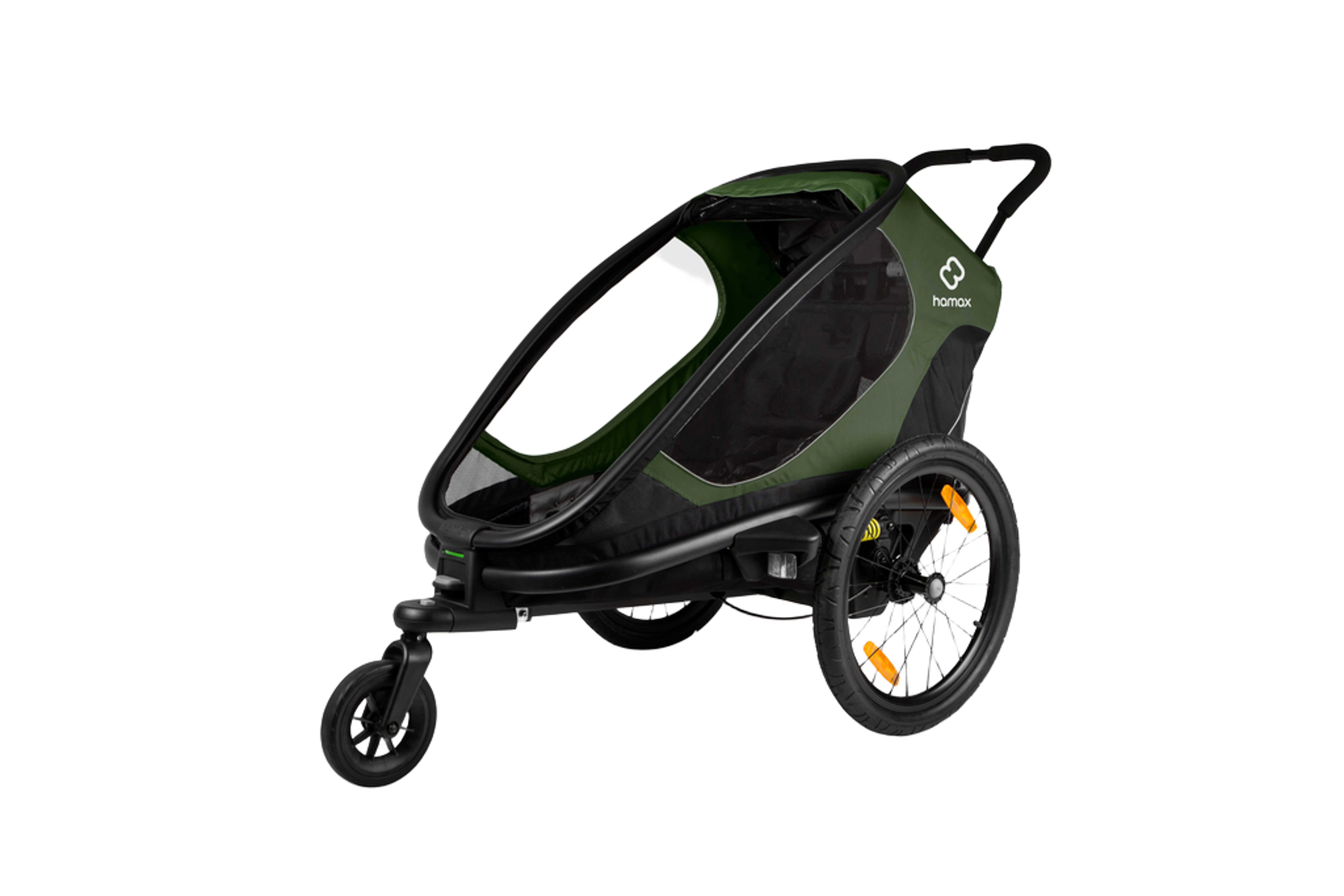 Hamax Outback Sykkelvogn & Barnevogn, Plass til ett barn | Singel Bicycle Trailer
