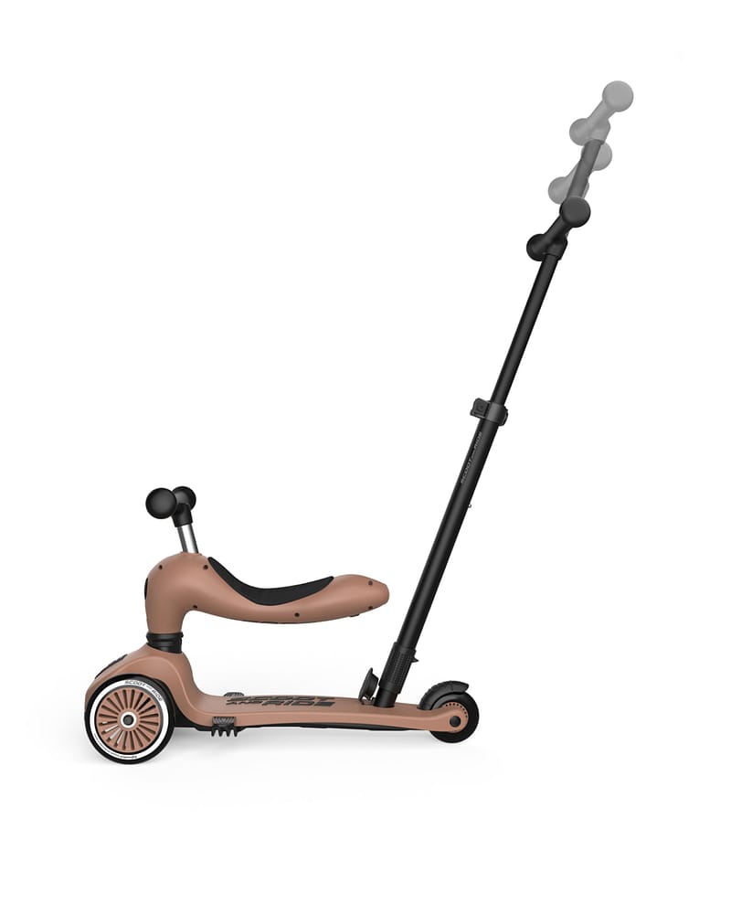 Sparkesykkel og Løpesykkel M/ Foreldrehåndtak | Scoot and Ride Highwaykick 1 Push & Go