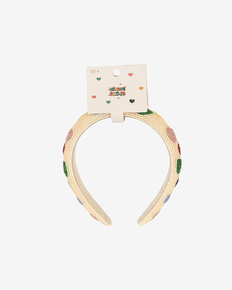 Hårbøyle med fargerik glassperler | Coeur Beaded Hair Brace