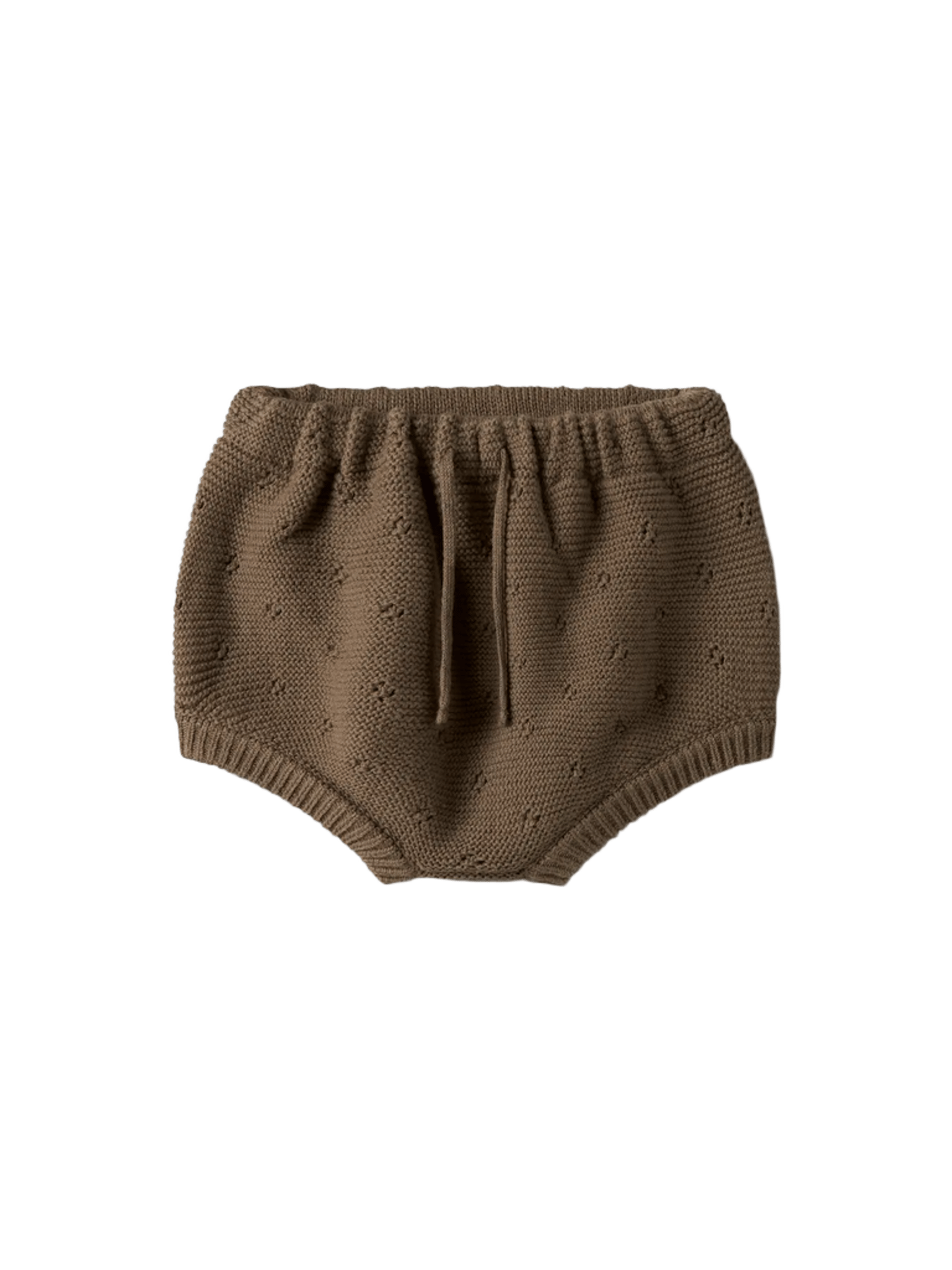Bloomer – Strikket, Øko Bomull | NBNLAGUNA, Brun - Shitake