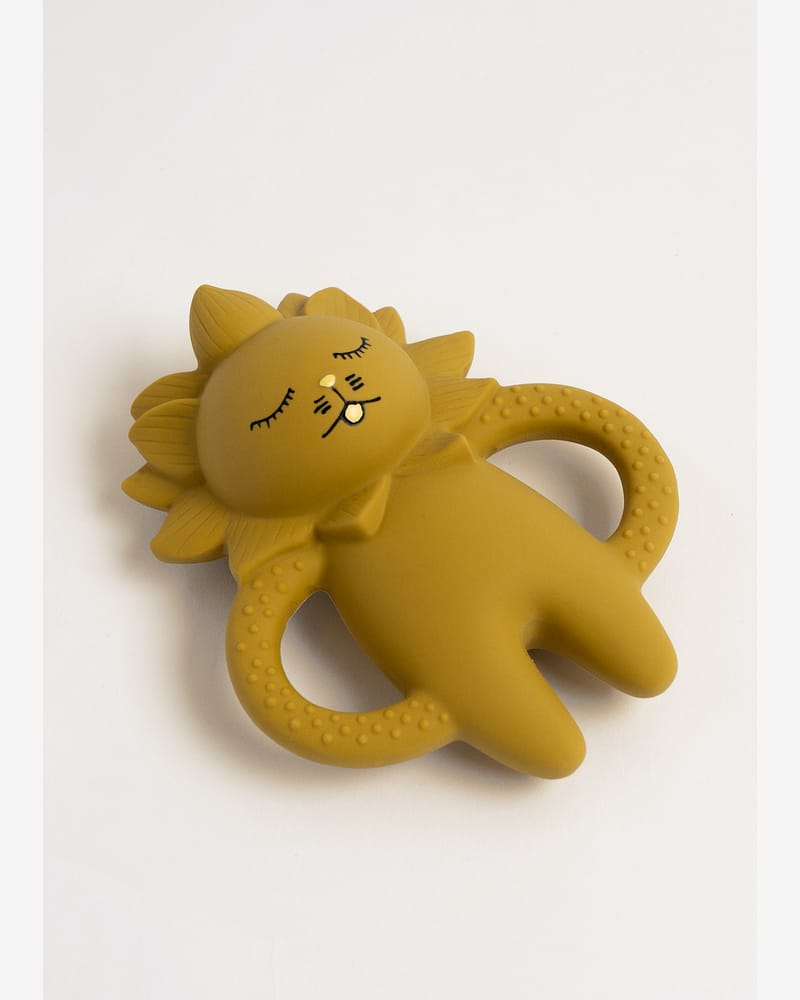 Biteleke - 100% Naturgummi | Lion Teeth Soother