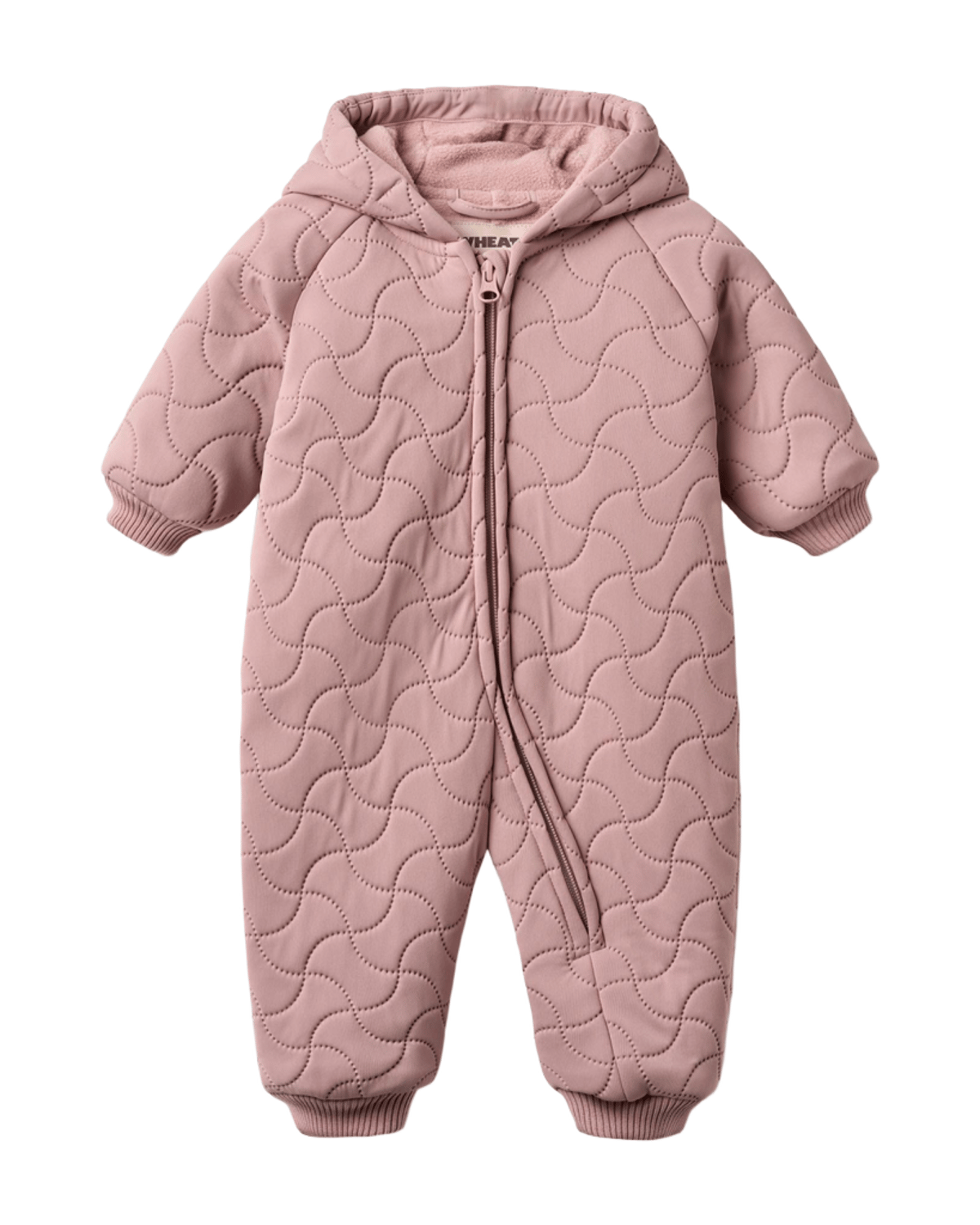 Parkdress Baby – Isolerende Fleecefôr, 100% Resirkulert | Thermo Suit Cuddle, Warm Rose