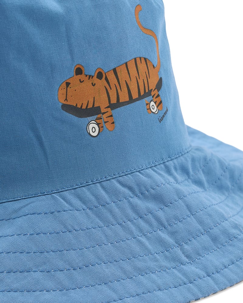 Bøttehatt med Bred Brem - Reversibel | Damon