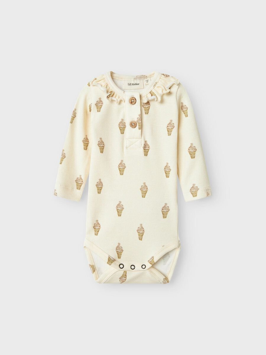 Baby Body Ribb – Øko Bomull