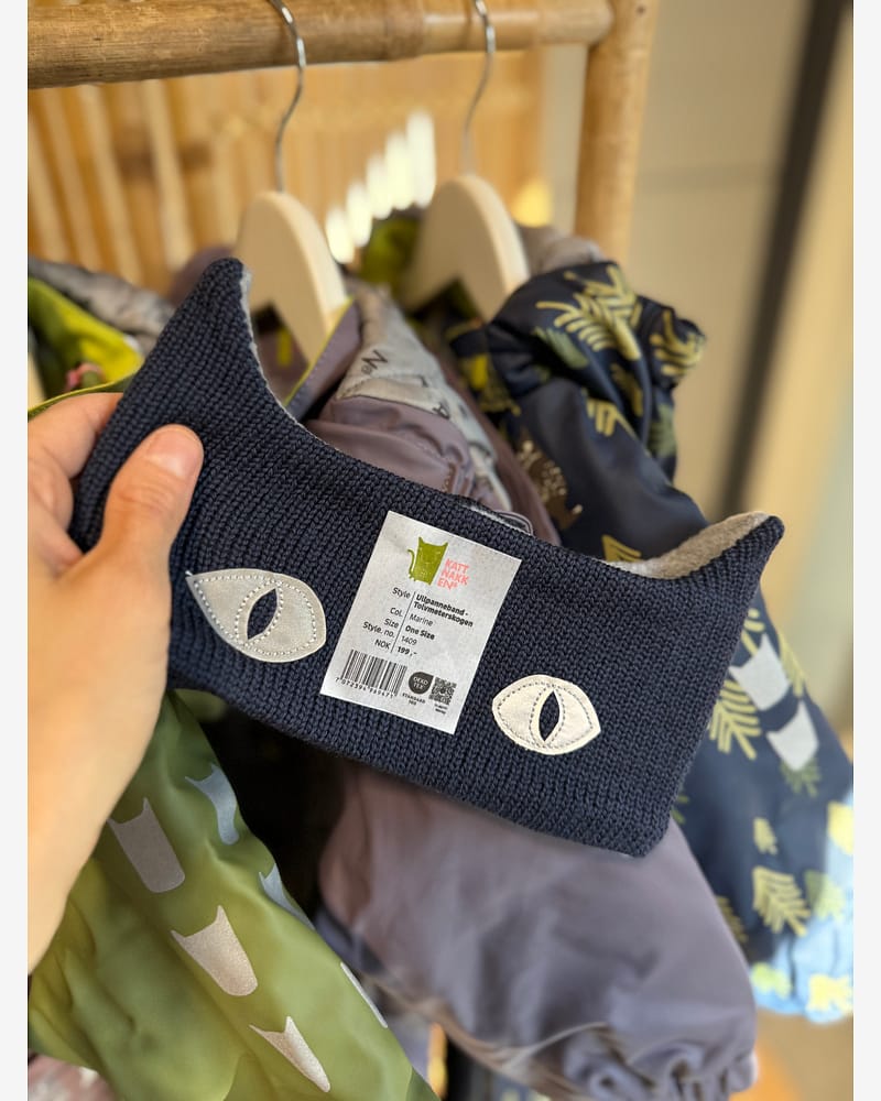 Pannebånd Barn - Ull m/ fleecefôr