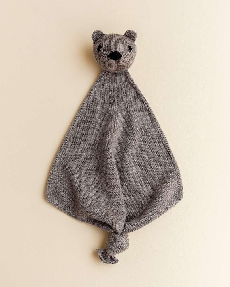 Kosebamse Koseklut - 100% Merino, Ubehandlet Ull | Teddy Tokki