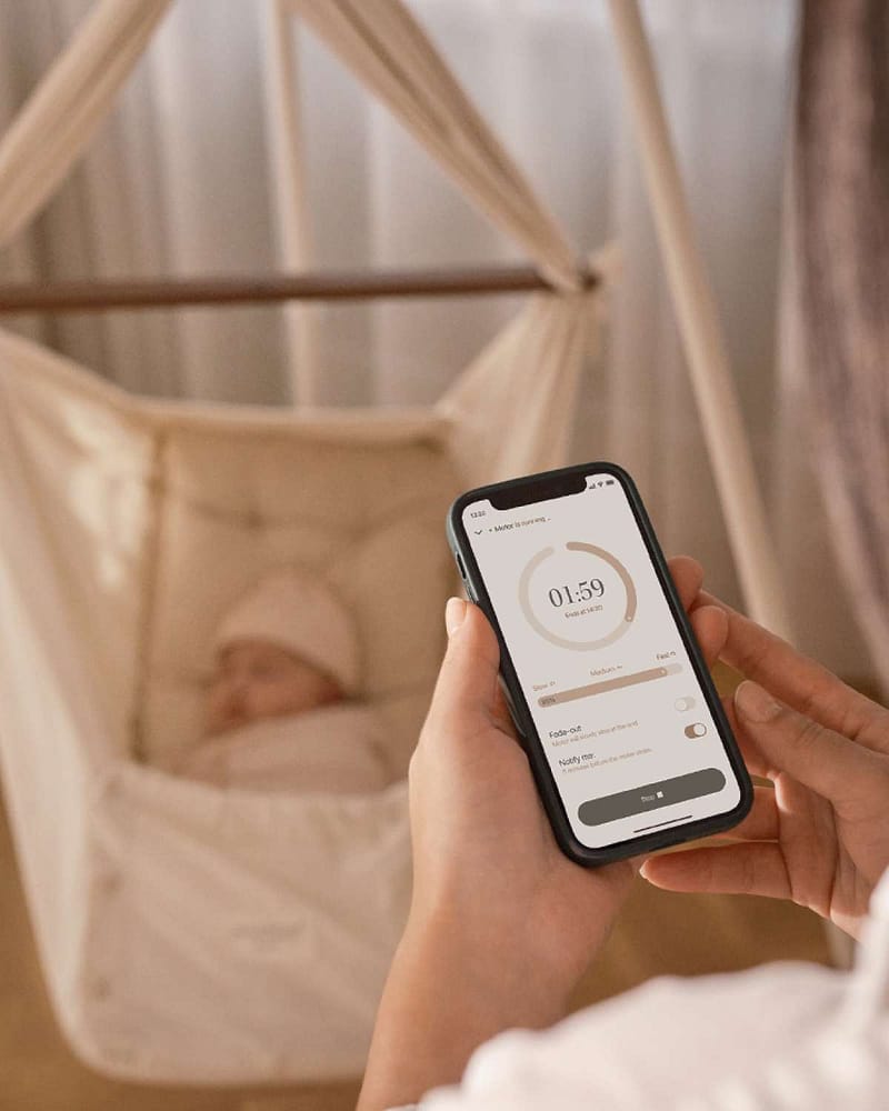 Moonboon Motor Connect - Vuggemotor m/ App-styring-funksjon