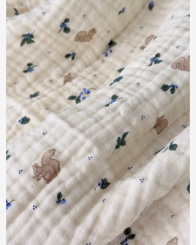 Swaddle teppe - Øko Musselin