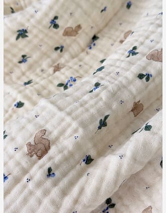 Swaddle teppe - Øko Musselin