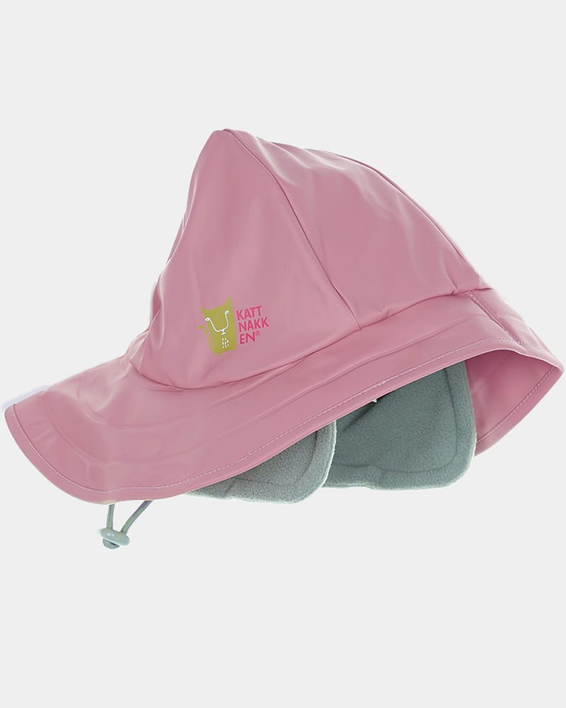 Sydvest Barn M/ Fleecefôr og øreklaffer | Vanntett 10.000