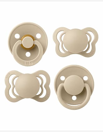 BIBS Try-it-Collection - Smokkepakke 4stk, Naturgummi | 0-6 mnd