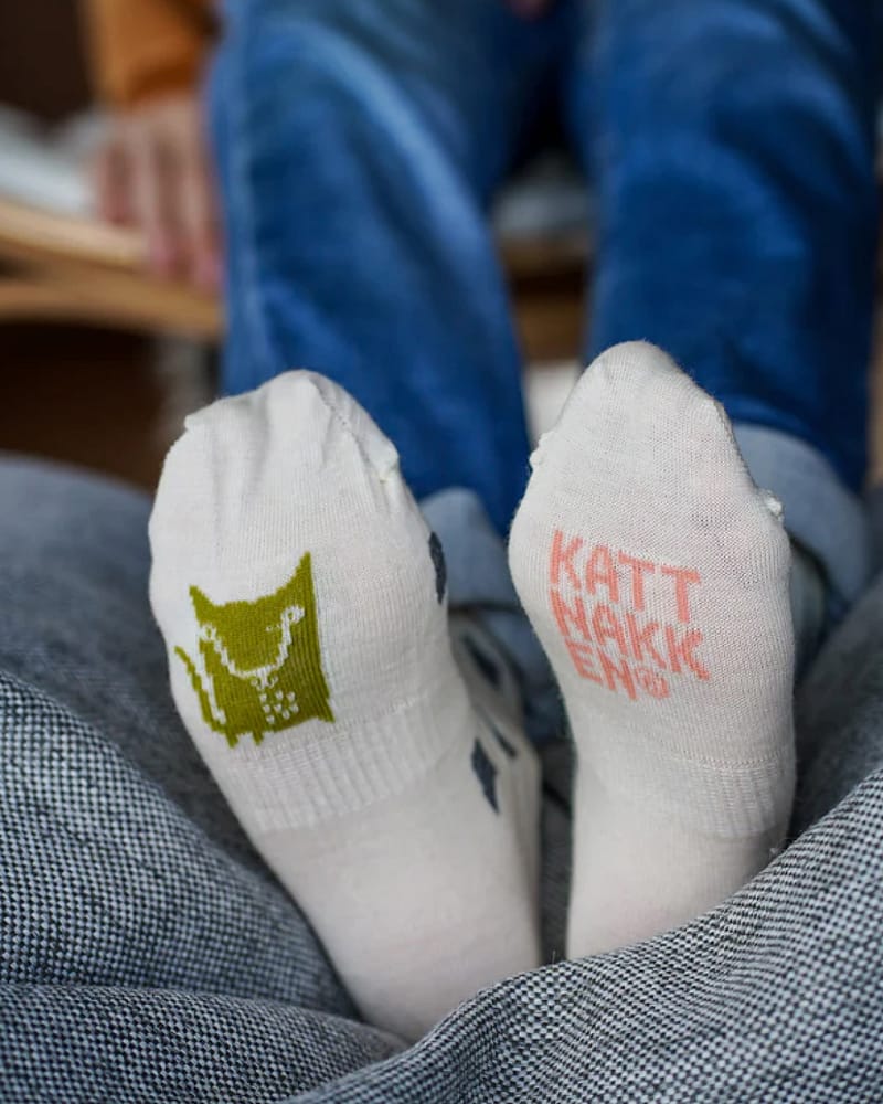 Ullsokker Barn, Tynne 3pk - Natt