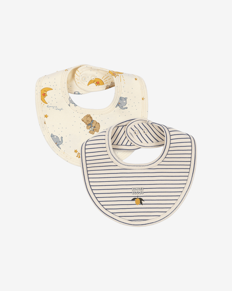Siklesmekke 2pk - Øko Bomull | Basic 2 Pack Bibs
