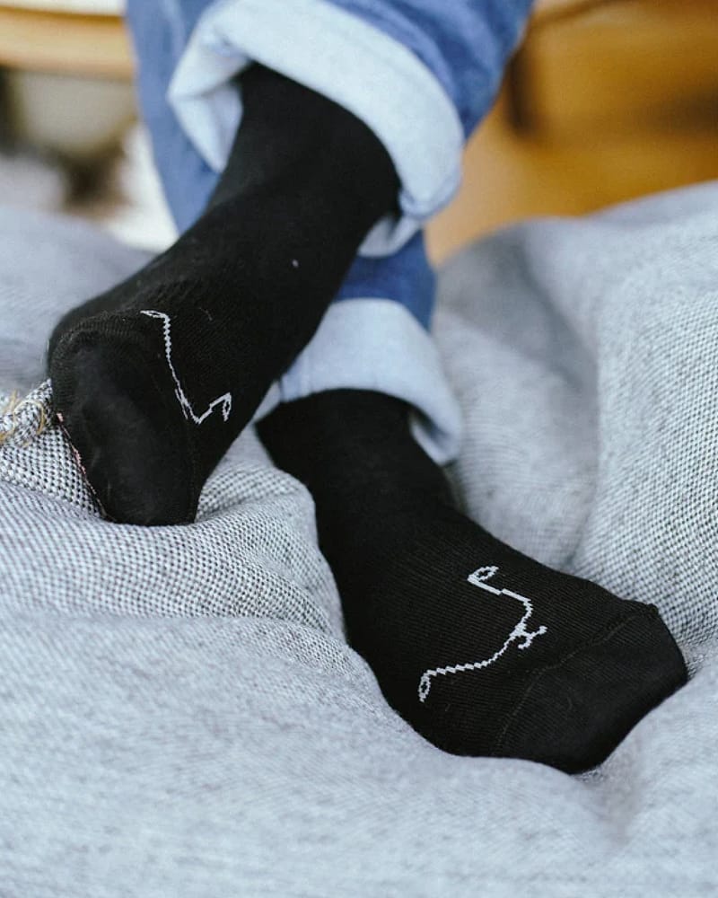 Ullsokker Barn, Tynne 3pk - Natt