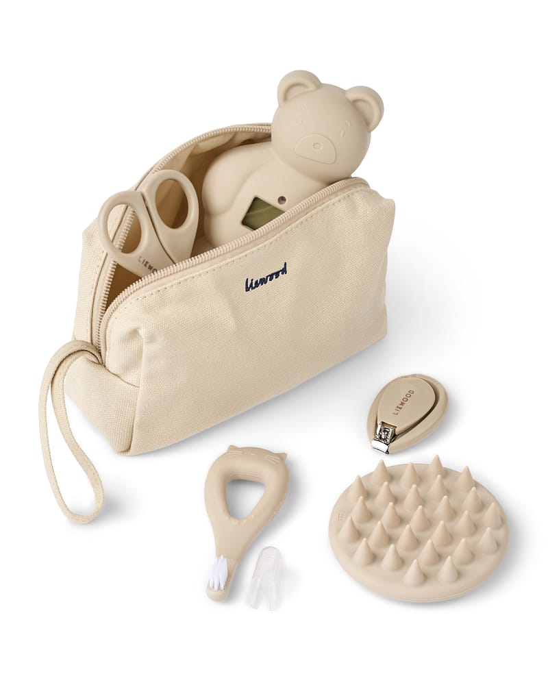 Pleiesett m/ Negleklipper 5pk - Fra Nyfødt + | Calista Baby Nursery Kit
