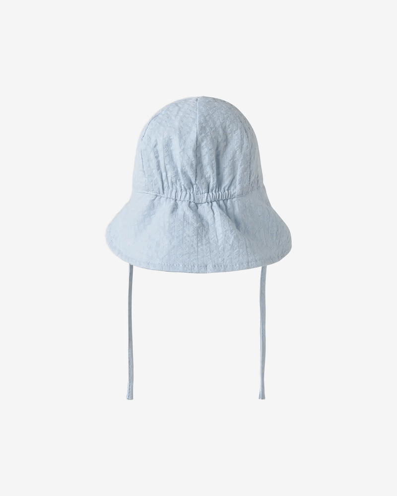 Solhatt m/ Knyting - Musselin Bomull | NBMHOMAN SUN HAT LIL