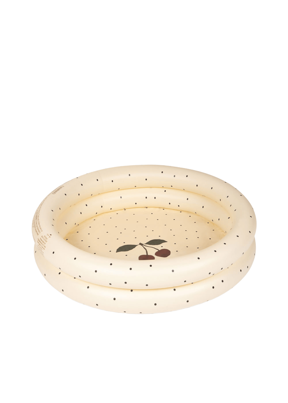 Oppblåsbart Basseng Baby – Lite, 90×20 cm | Basic 2 Ring Pool Small, Navy Dots