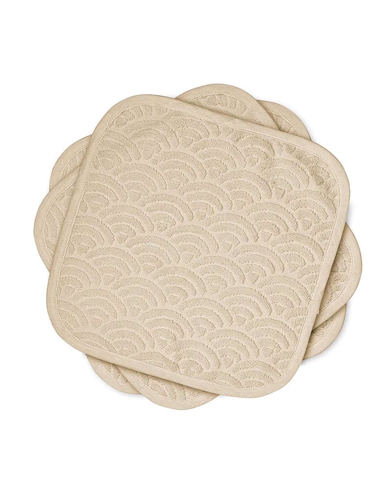 Vaskekluter Frotté 3pk - Økologisk - 30x30cm