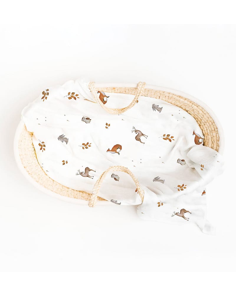 Swaddle / Svøpeteppe - 100% Bambus - 120x120cm