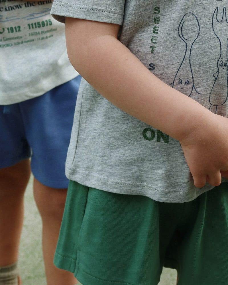 Shorts Barn - Jerseystoff, Øko Bomull | Spotty Sweat Short