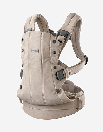 Bæresele Harmony - Front & Rygg - Ekstra Ryggstøtte | Baby Carrier 0-3år