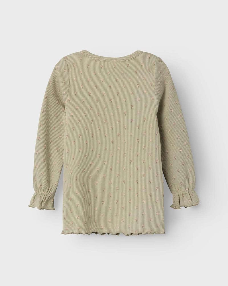 Trøye Langermet m/ Blonder - Ribb, Øko TENCEL | Fia LS Slim