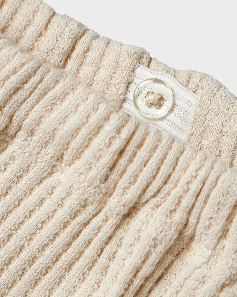 Leggings Baby - Vaffelstoff, Øko Bomull | NBFOSANNE LOOSE PANT LIL