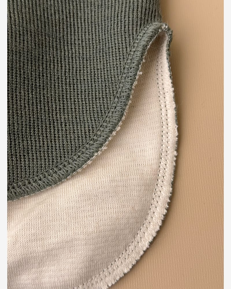 Balaclava Ull m/ Bomullsjersey fôr og Vindstopper | Ubehandlet Ull