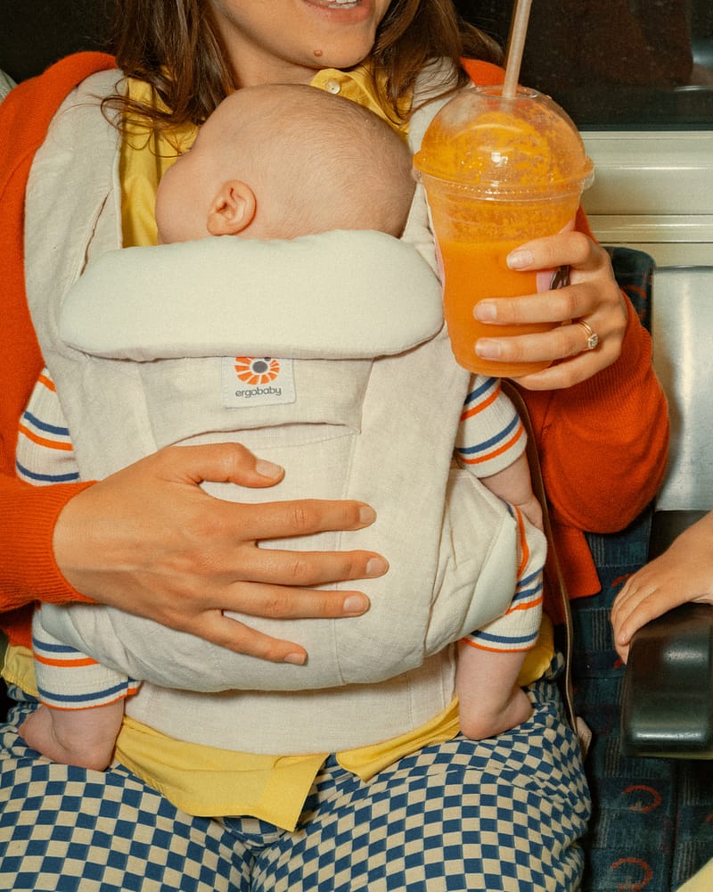 Omni Deluxe Bæresele 0-4år | Lin / Bomull